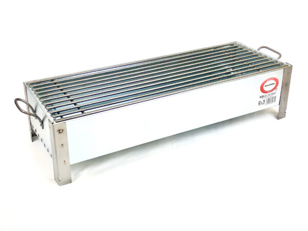 Barbacoa de acero galvanizado (fondo 25 cm)